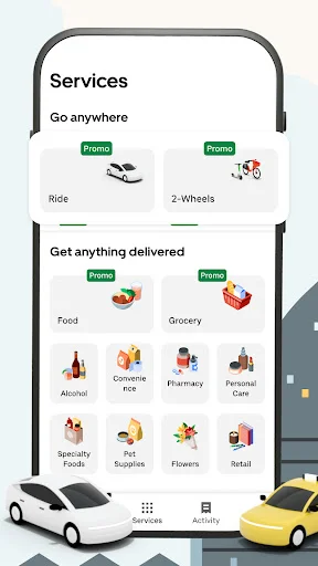 Download Uber Terbaru – Pesan Taksi & Transportasi Aman - Screenshot 1
