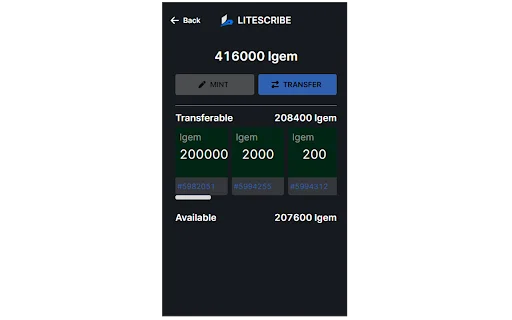 Download Litescribe Wallet Terbaru – Dompet Litecoin Ordinals - Screenshot 3