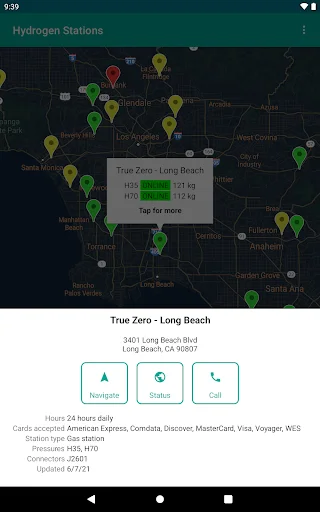 Download Hydrogen Stations USA Terbaru – Temukan SPBU Hidrogen - Screenshot 11