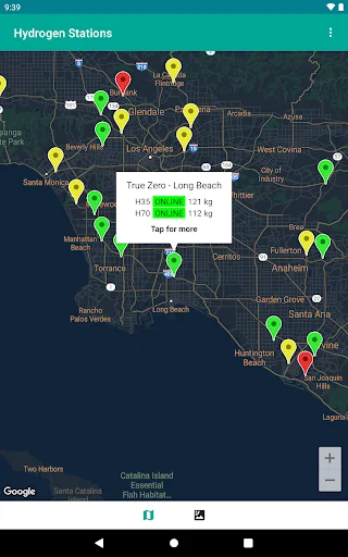 Download Hydrogen Stations USA Terbaru – Temukan SPBU Hidrogen - Screenshot 10